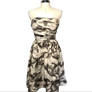 Oleg Cassini Strapless Cocktail Dress Sz 12